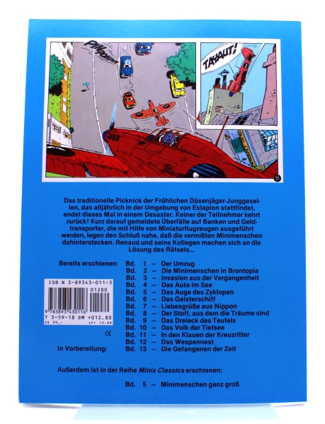 Die Abenteuer der Minimenschen Comic Album Nr. 12: Das Wespennest von Feest Comics